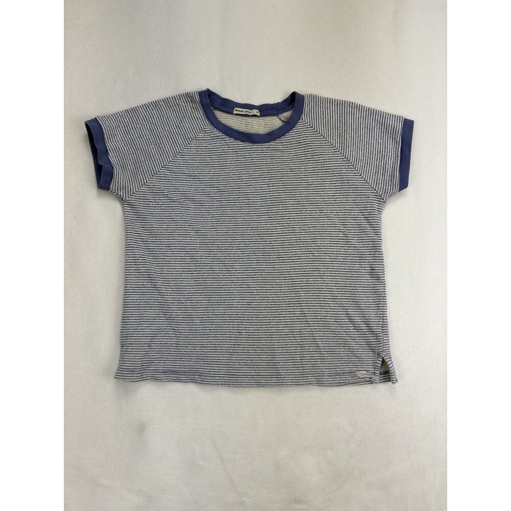 Marine Layer Striped Raglan Short Sleeve Tee - Women's M - Picture 2 of 11